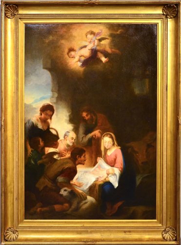 L'adoration des bergers, Entourage Esteban Murillo